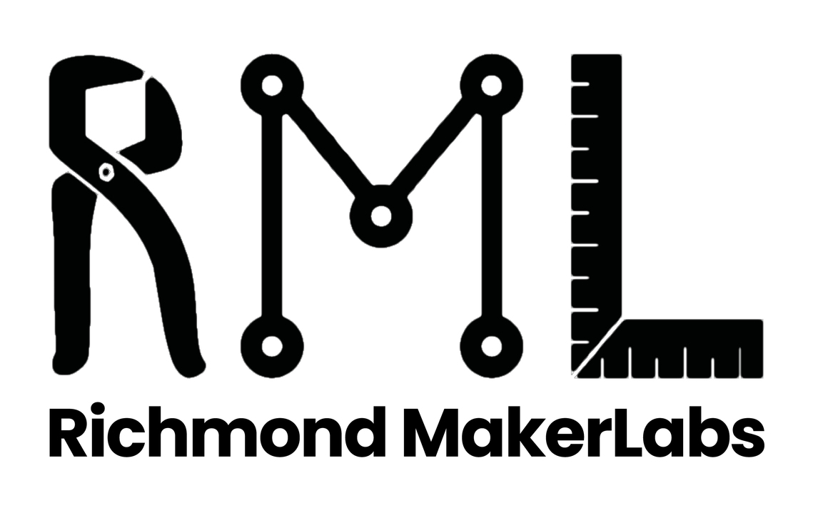 Logo Richmond Makerlabs Illustration RML in tools